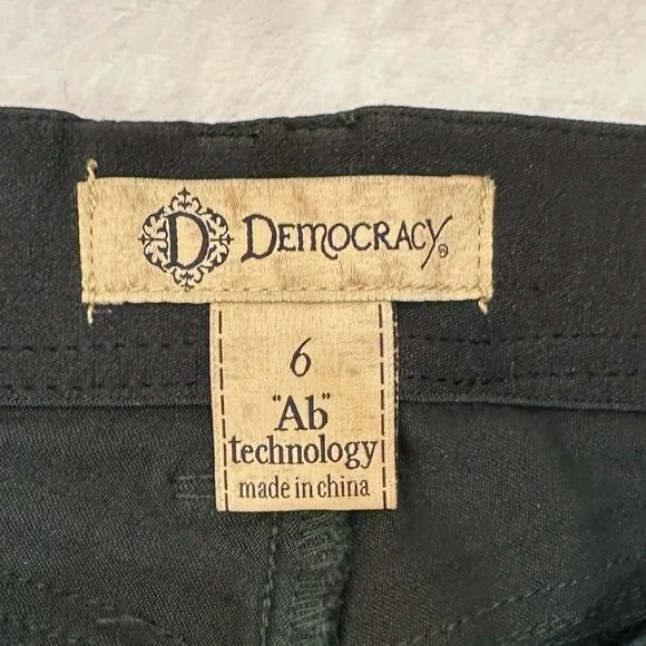 Democracy AB Technology Dark Green Skinny Jeans With Elastic Band on Waist - Picture 2 of 14